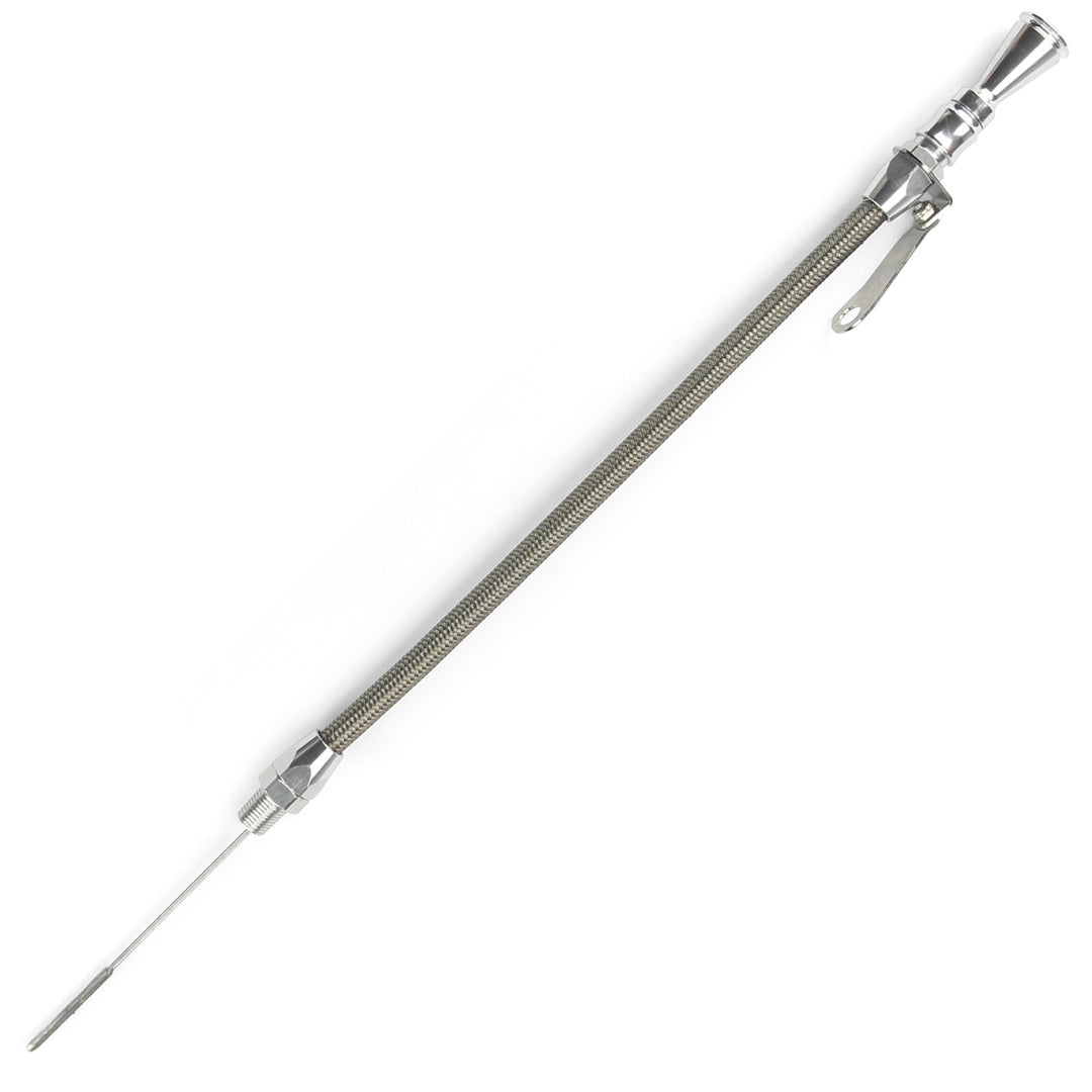 Lokar Anchor-Tight Locking Engine Dipstick - Universal 1/4" NPT Pan Fitting (Gauge-to-Fit)