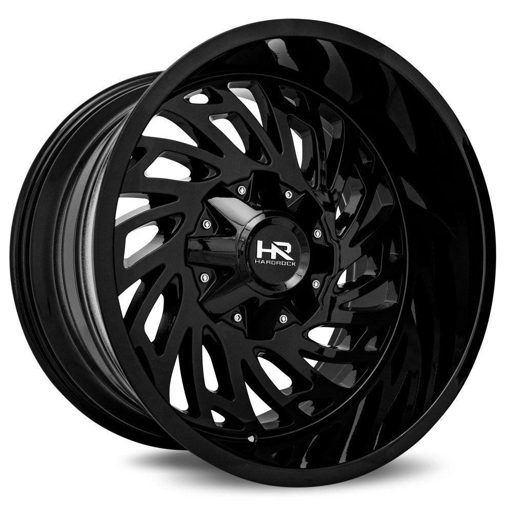Hardrock Offroad H710 Attack | 20x12 | 8 On 170 | Offset -51 | Gloss Black | SKU H710-201270151GB