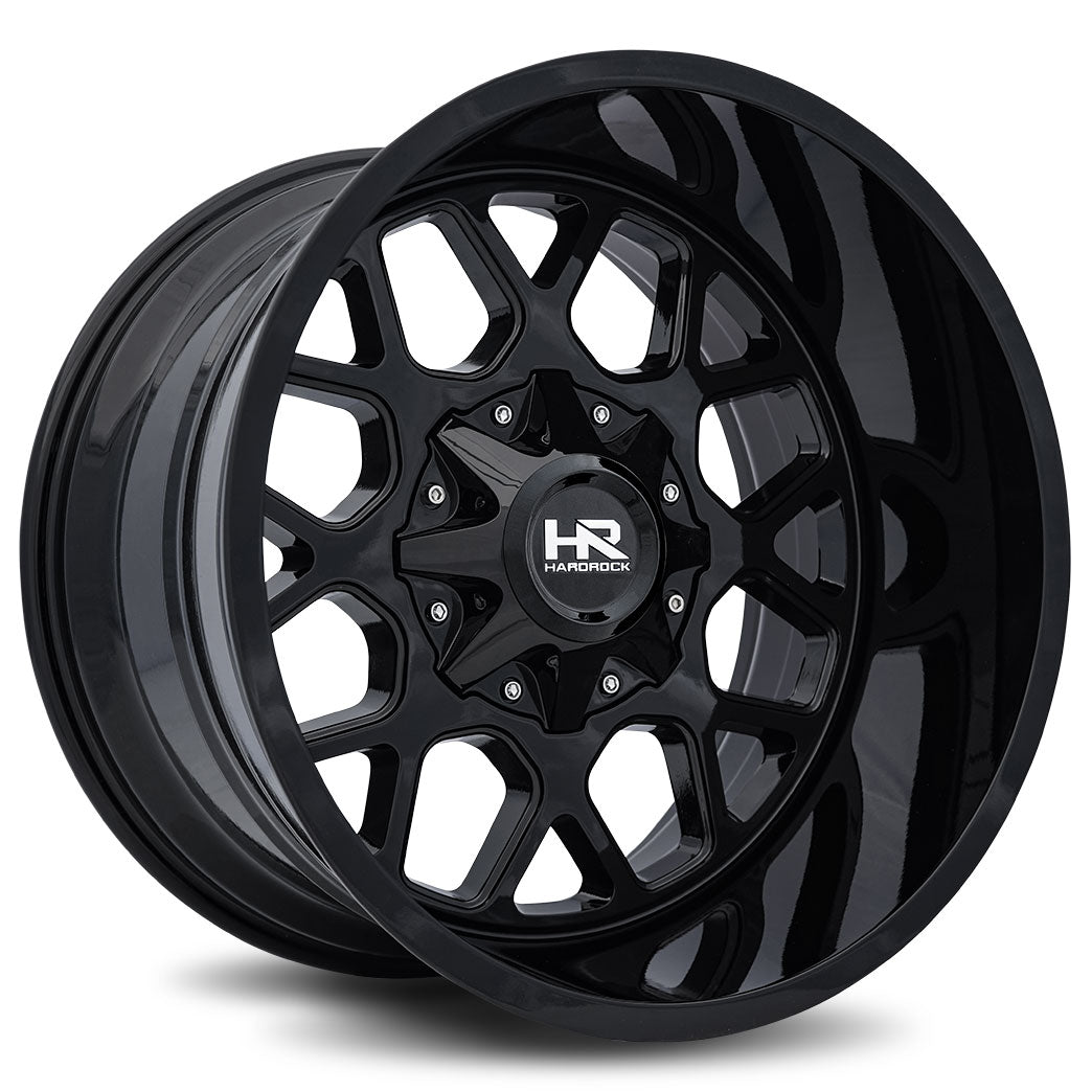 Hardrock Offroad H705 Gunner | 20x9 | 6 On 120/139.7 | Offset 0 | Gloss Black | SKU H705-209094000GB