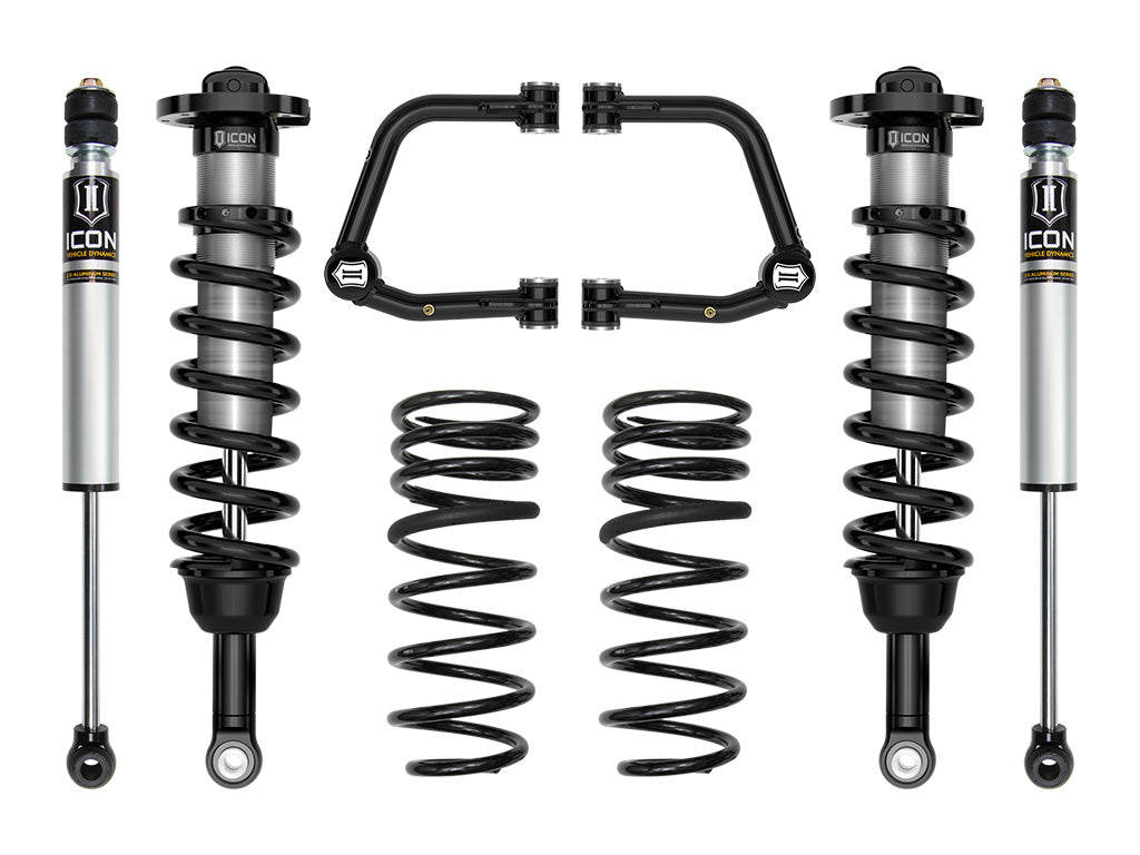 ICON 2025-2026 Toyota 4Runner 2WD 1.25-3" Lift Stage 2 Suspension System Tubular (K53422T)