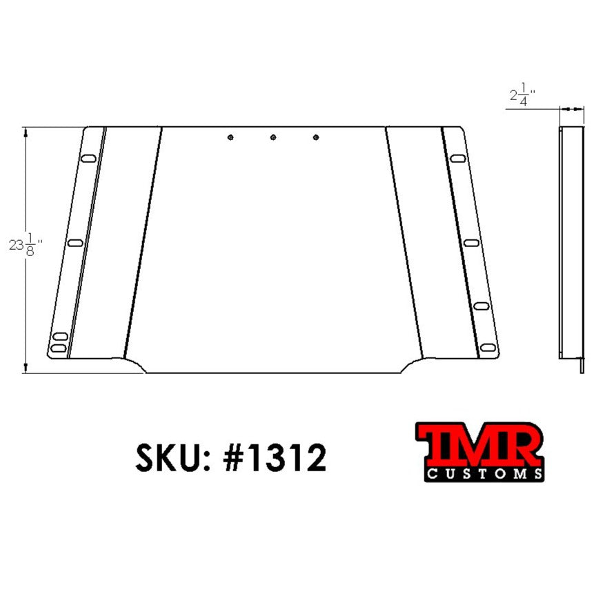 TMR Customs Jeep TJ/LJ Belly Up Transfer Case Skid Plate