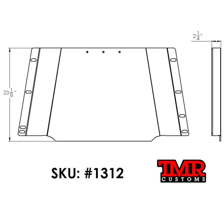 TMR Customs Jeep TJ/LJ Belly Up Transfer Case Skid Plate