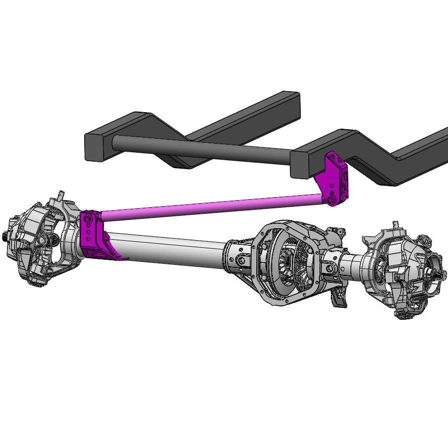 TMR Customs Universal Front Track Bar/Pan Hard Bar Kit 1374