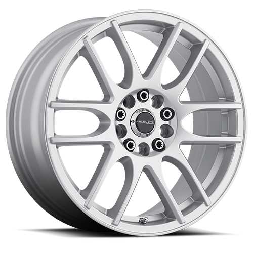 Raceline Mystique 141S 16x7 4 on 100/4 on 108 Gloss Silver