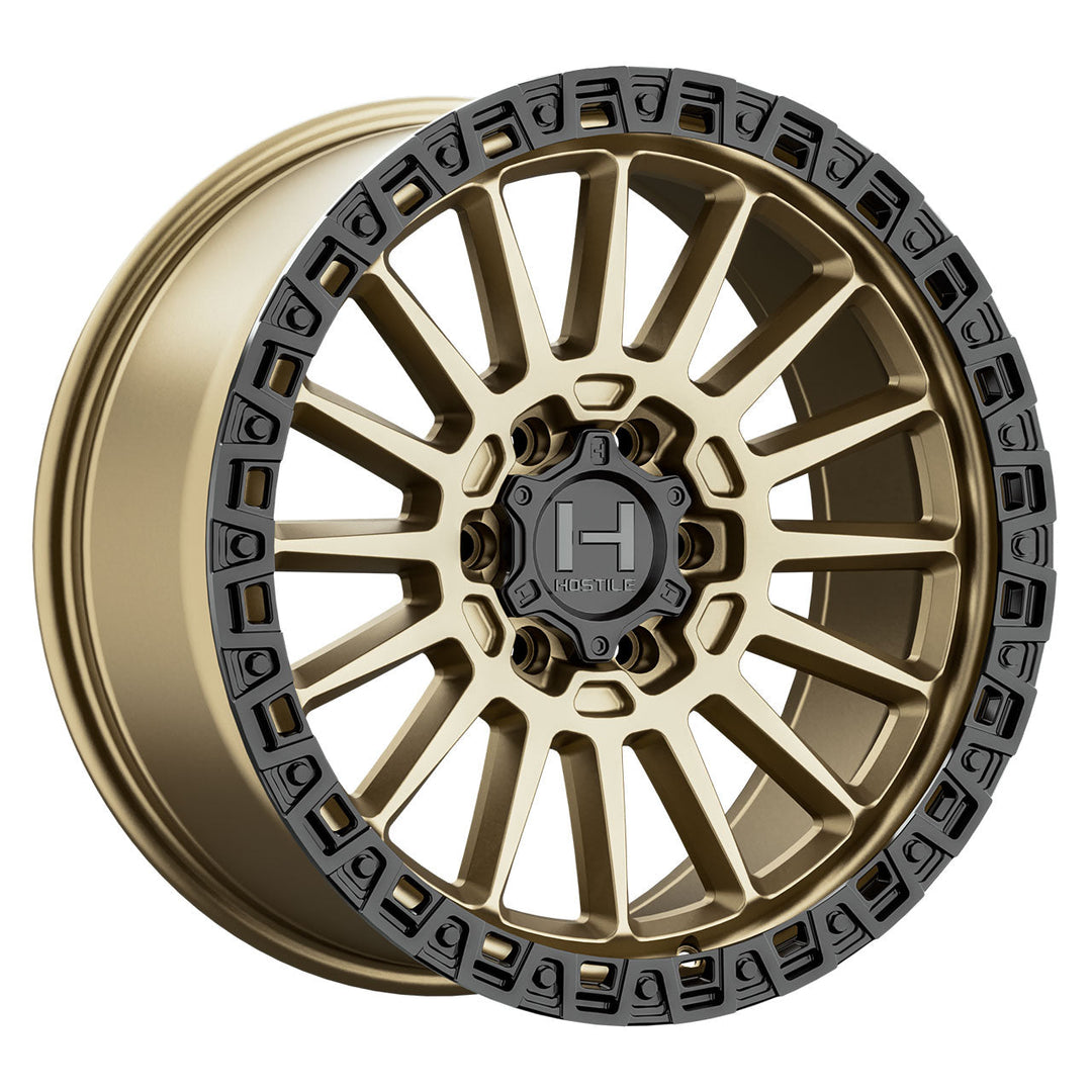 Hostile H137 Battle | 17x9 | 6 On 139.7 | Offset 0 | Bronze | SKU H137-1790655050Z