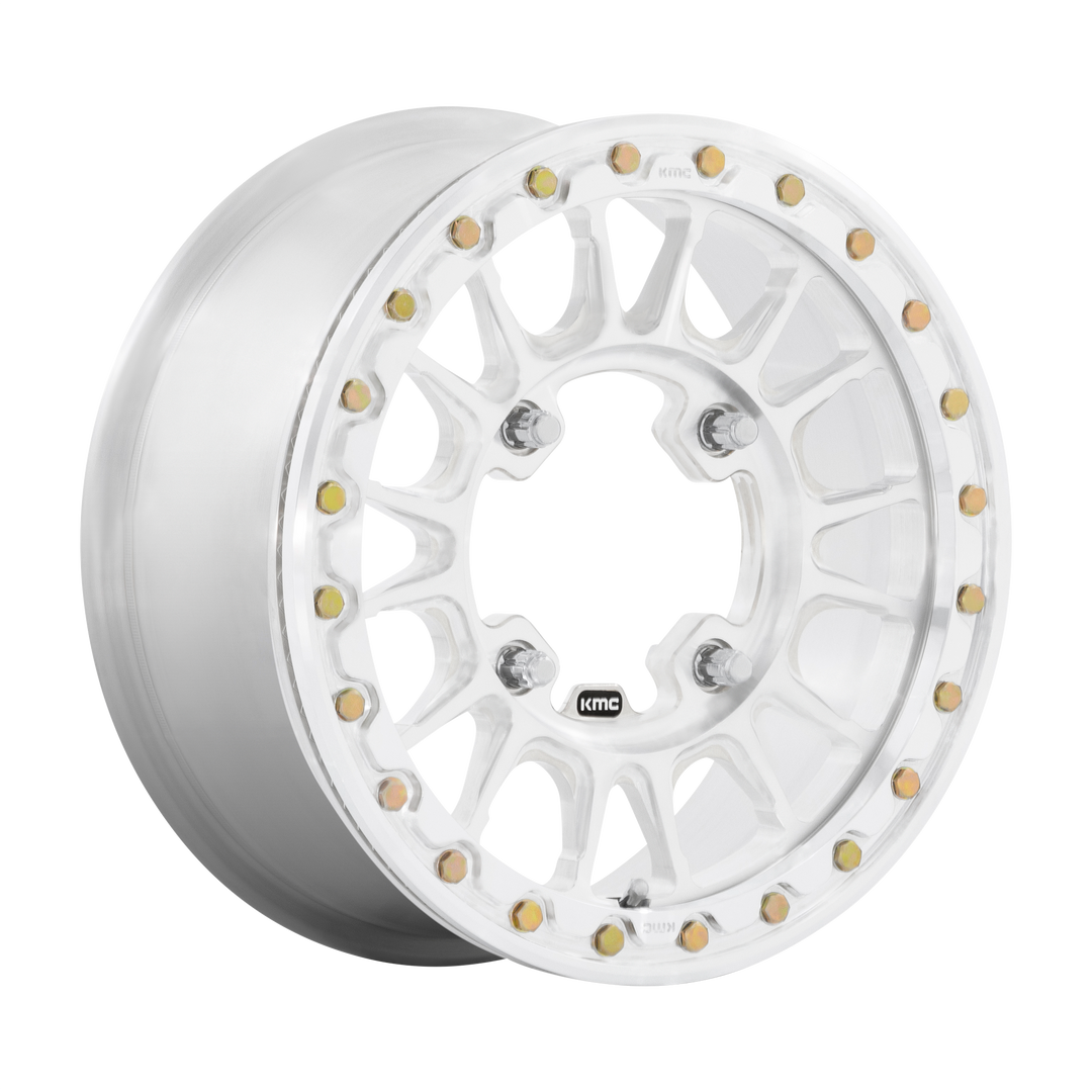 KMC KS436 Impact Forged UTV Beadlock Wheel - Raw Machined Forged