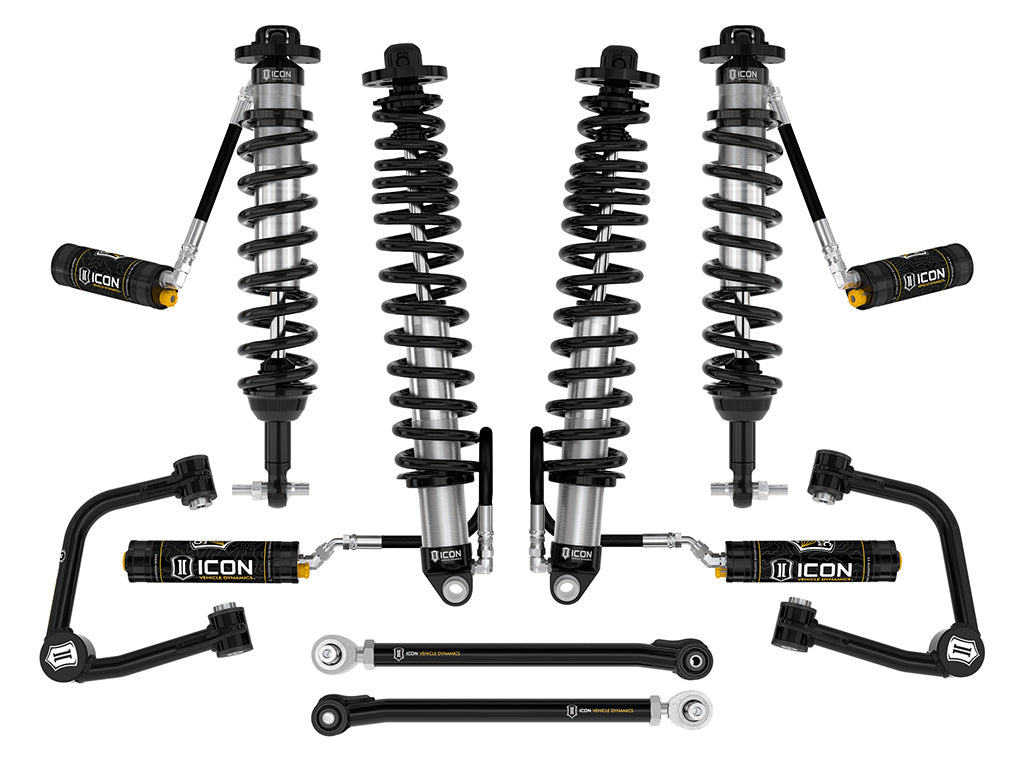 ICON 2021-2026 Ford Bronco Sasquatch 2-3" Lift Stage 6 Suspension System CDCV Tubular