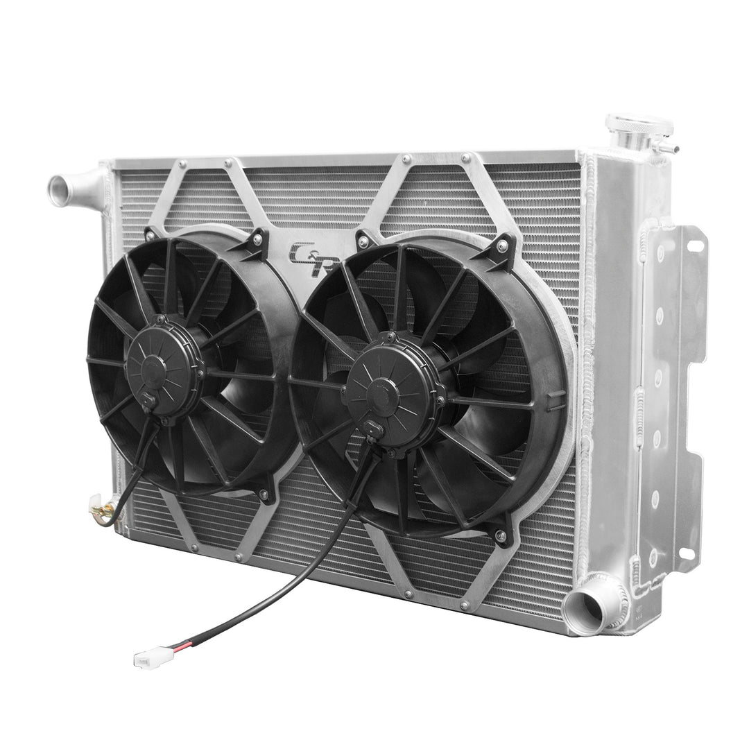 C&R Chevy Camaro/Firebird 1967-1969 Extruded Tube Radiator Module SB/BB 15-10010 | image 2