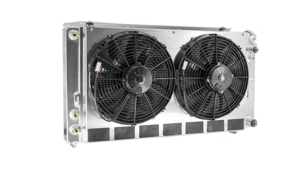 C&R Chevy Chevelle 1968-1972 LS 2-Pass Radiator Module w/ TOC & Dual 13" Fans 15-10221