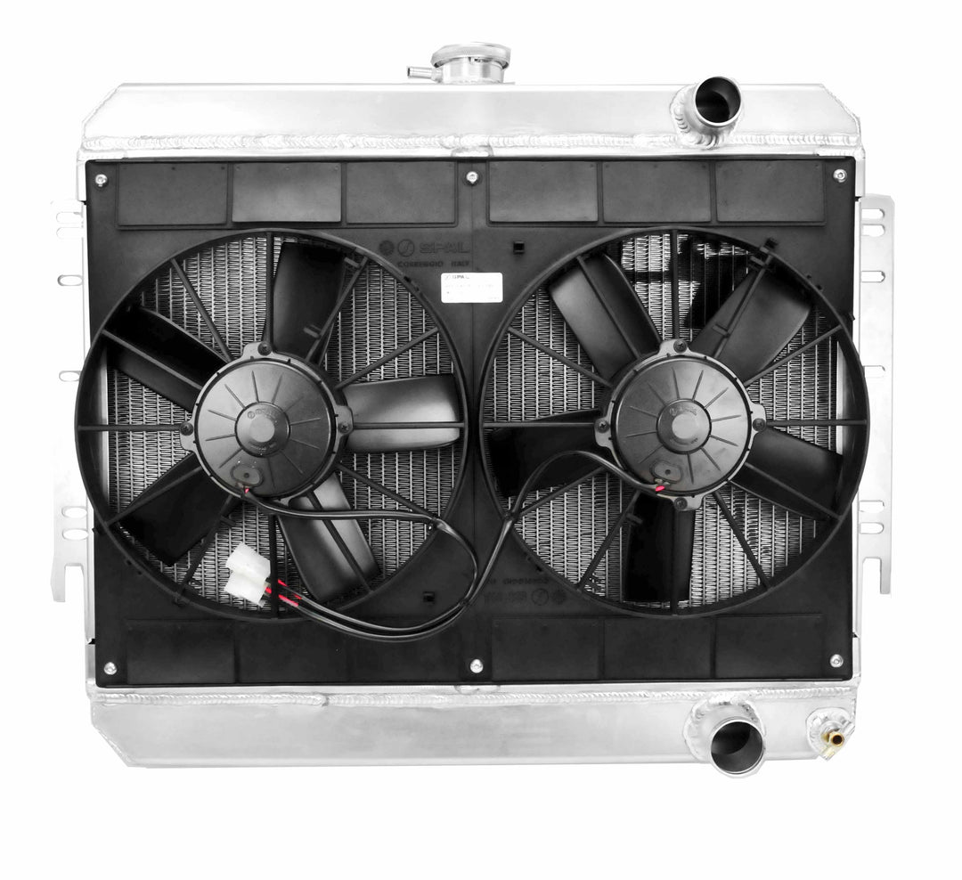 C&R Chevy Chevelle 1964-1967 Extruded Tube Downflow Radiator Module (SB Only) 15-10230