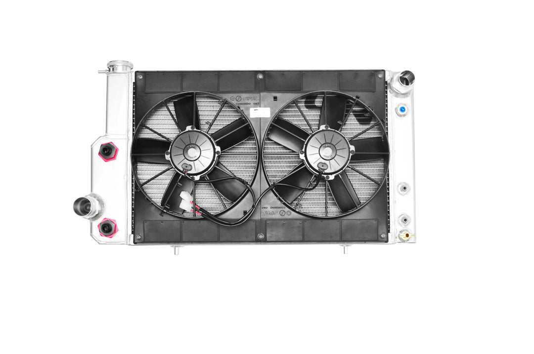 C&R Ford Mustang 1967-1970 Crossflow Radiator Module w/ EOC & PSC SBF/BBF 15-10554