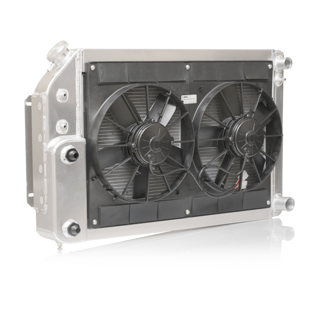 C&R Chevy Camaro/Firebird 1967-1969 2-Pass Radiator Module LS - EOC, PSC & Dual 11" Fans 15-11014
