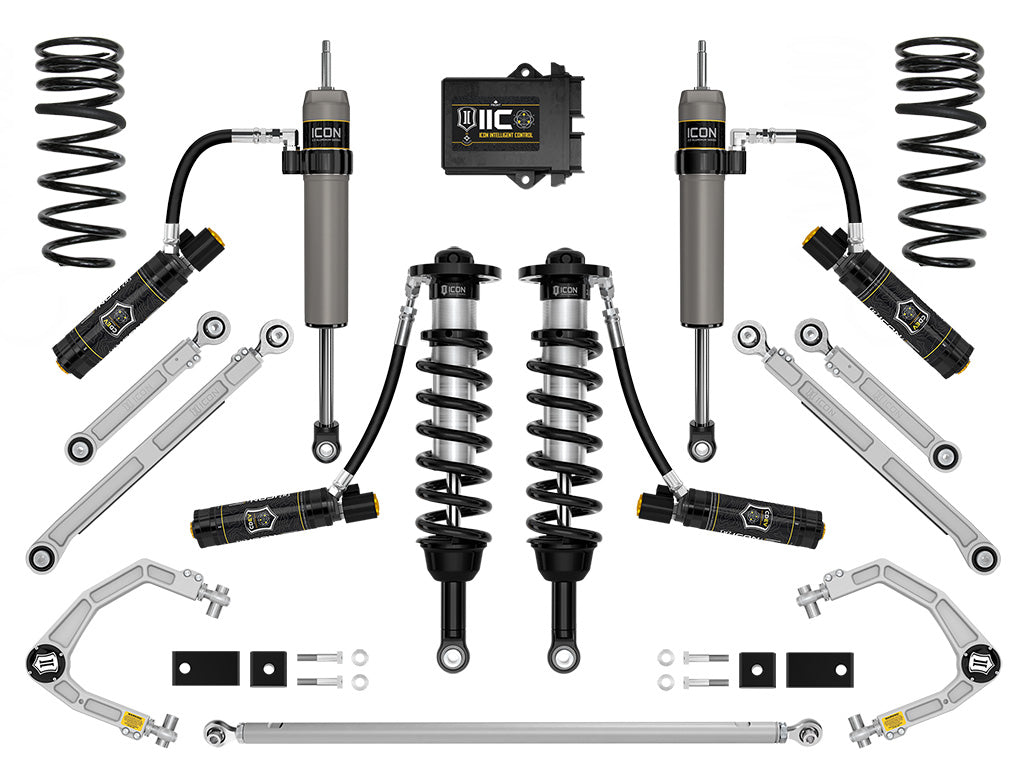ICON 2022-2026 Toyota Tundra 1.25-3.5" Lift Stage 14 (TRD) 2.5 Suspension System Billet