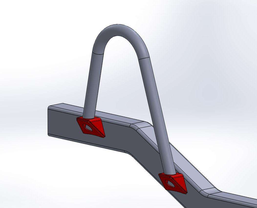 TMR Customs Tube Mounting Foot 1515