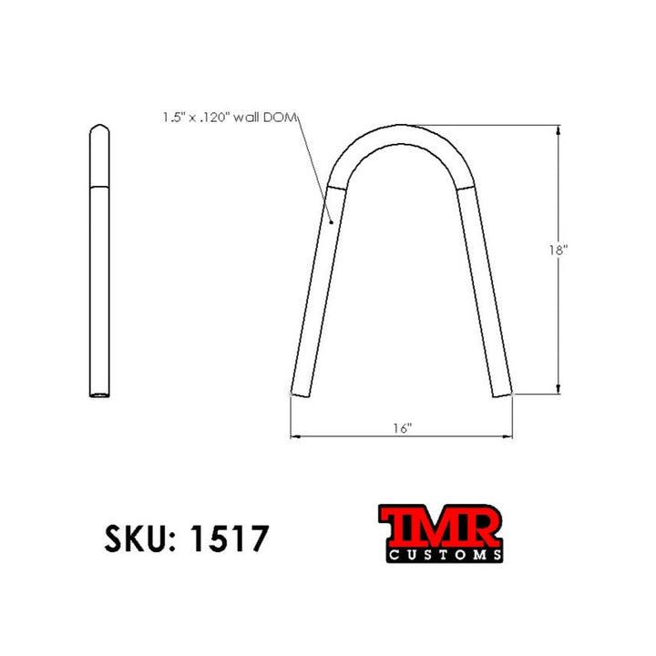 TMR Customs 1.5" Universal Shock Hoop Kit