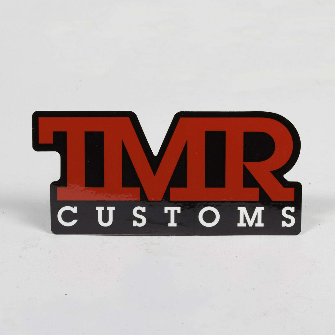 TMR Customs TMR Customs Signature Decal - Black & Red 1574