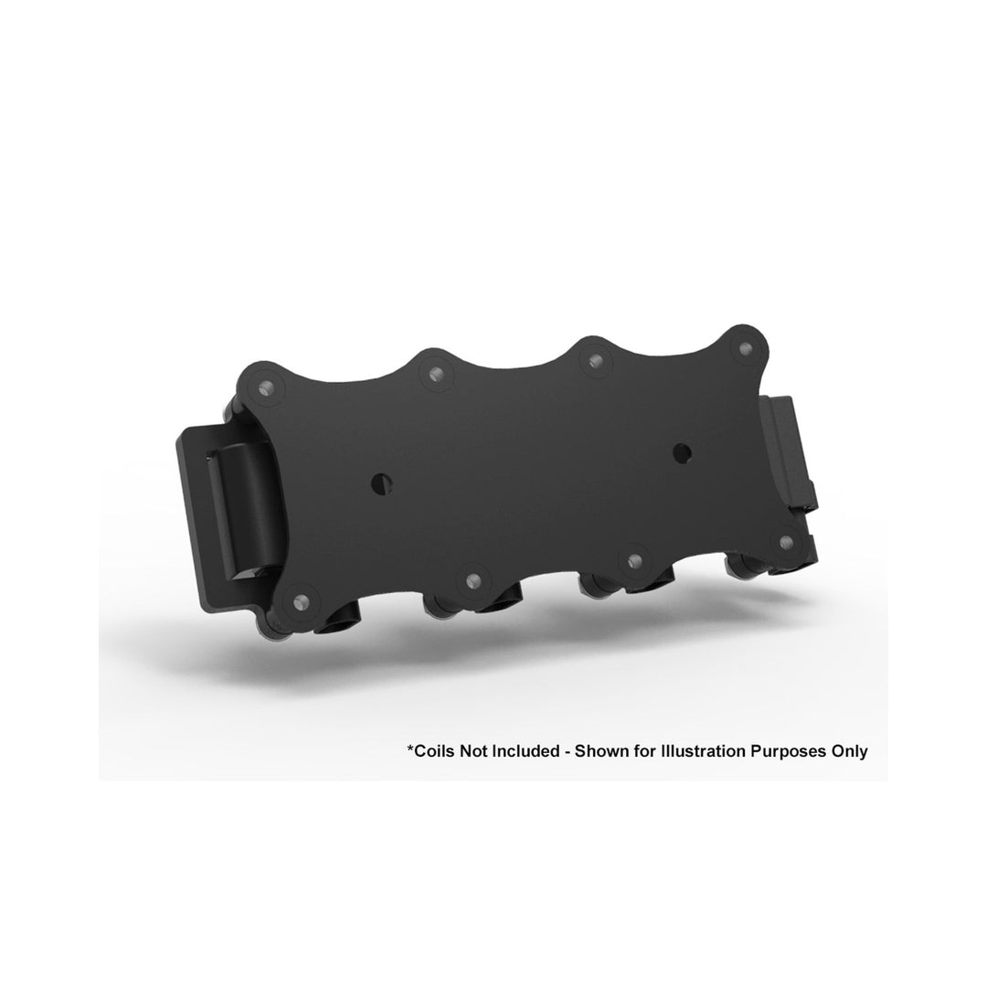 Holley EFI Ignition Coil Remote Relocation Bracket, Black Finish, Pair | SKU 561-128
