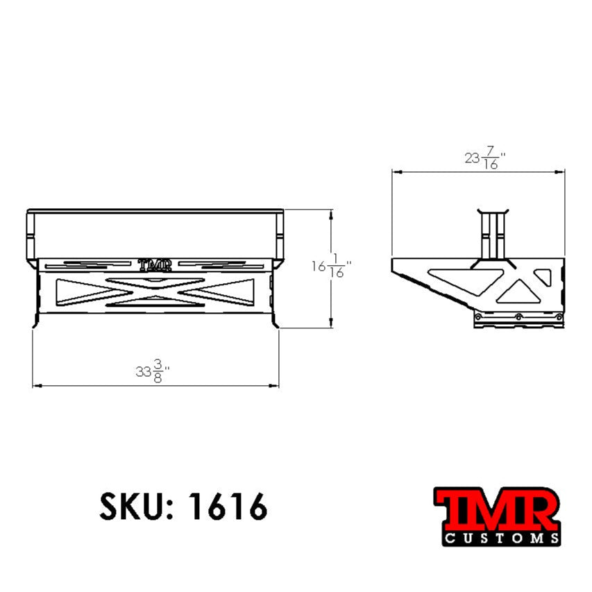TMR Customs Jaz Jeepspeed Fuel Cell Mount
