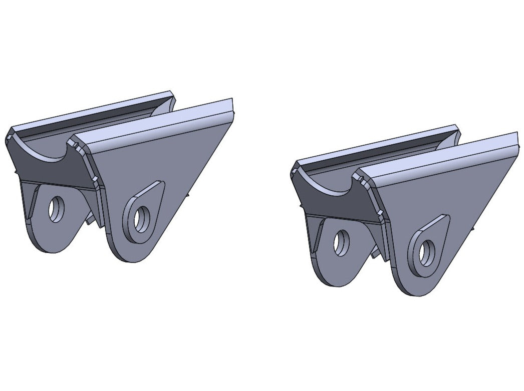 TMR Customs THE ARCHETYPE Chassis Side Upper Link Brackets 1651