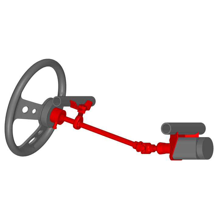TMR Customs THE ARCHETYPE Steering Column & Orbital Mount