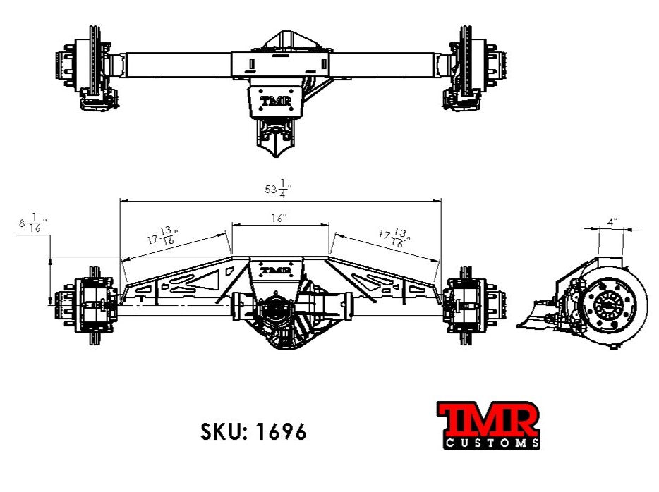 TMR Customs 14 Bolt Full Width Truss