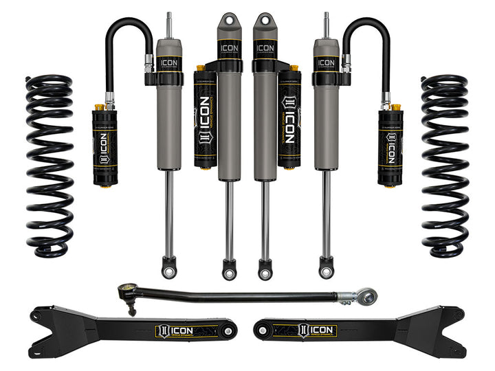 ICON 2023-2026 Ford F-250/350 Super Duty 4WD Diesel 2.5" Lift Stage 4 Suspension w/Radius Arms