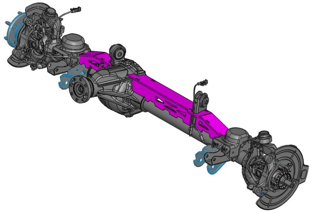 TMR Customs Jeep JK FRONT Dana 30 Truss Kit