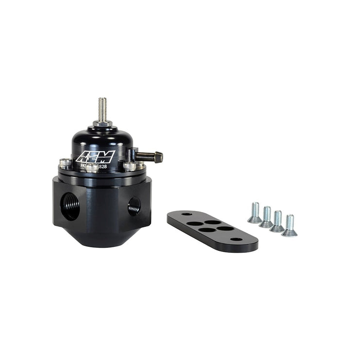 AEM Universal Adjustable Fuel Pressure Regulator | SKU 25-302BK