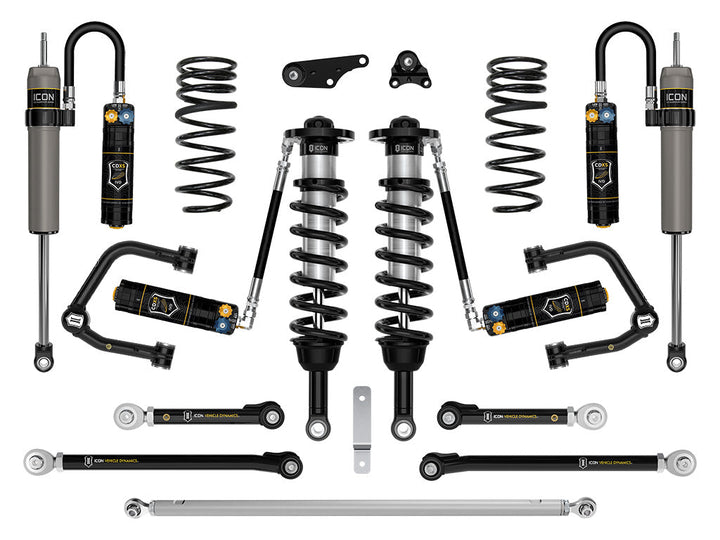 ICON 2024-2026 Toyota Land Cruiser 250 Series 1.25-3" Lift Stage 9 Suspension CDXS Tubular