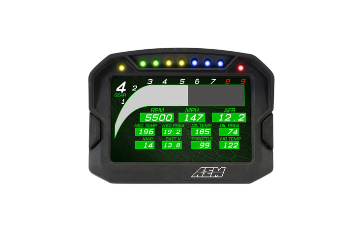 AEM CD-5L Carbon Logging Display | SKU 30-5601
