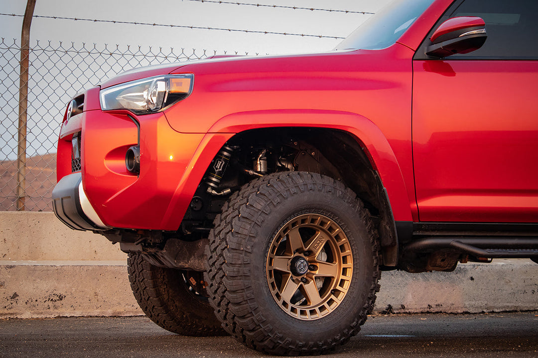 ICON Alloys Raider Satin Brass 17x8.5 6x5.5 0mm Offset 4.75" BS (3417858347BS)