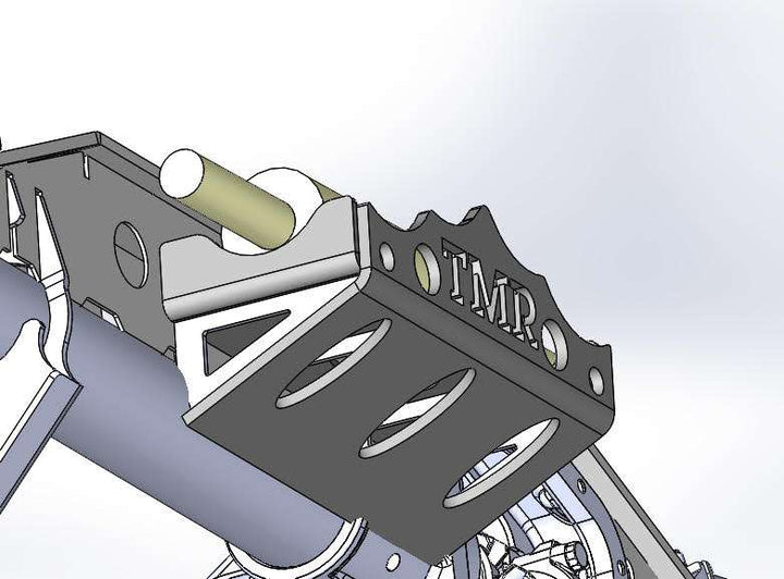 TMR Customs Universal Hydraulic Steering Ram Mount