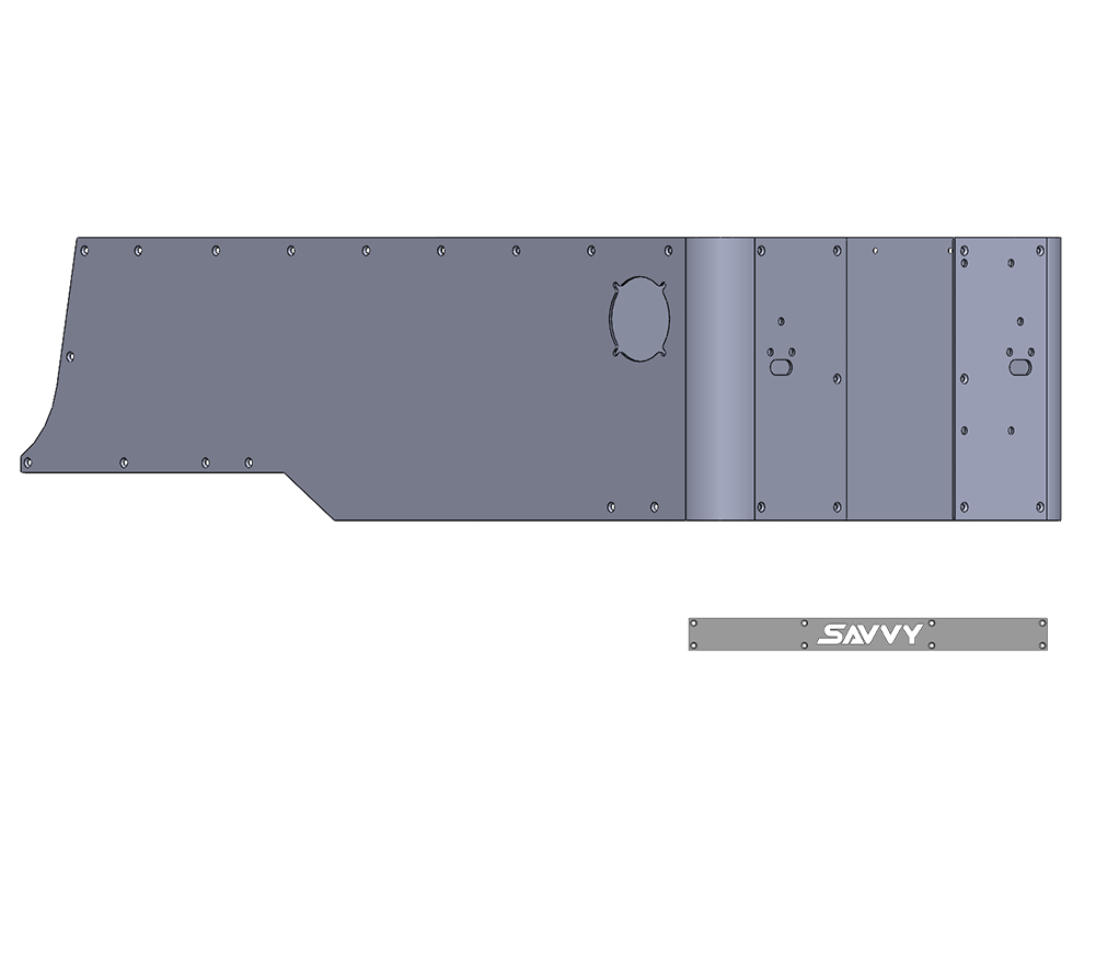 Savvy Jeep LJ Legacy Aluminum Corner Armor