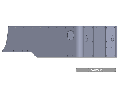 Savvy Jeep LJ Legacy Aluminum Corner Armor