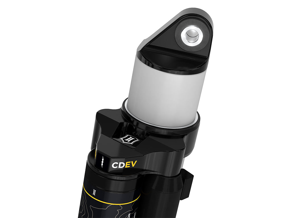 ICON 2011-2026 GM 2500/3500 HD 0-2" Lift Rear VS 3.0 Shocks Remote Reservoir w/ CDEV Pair