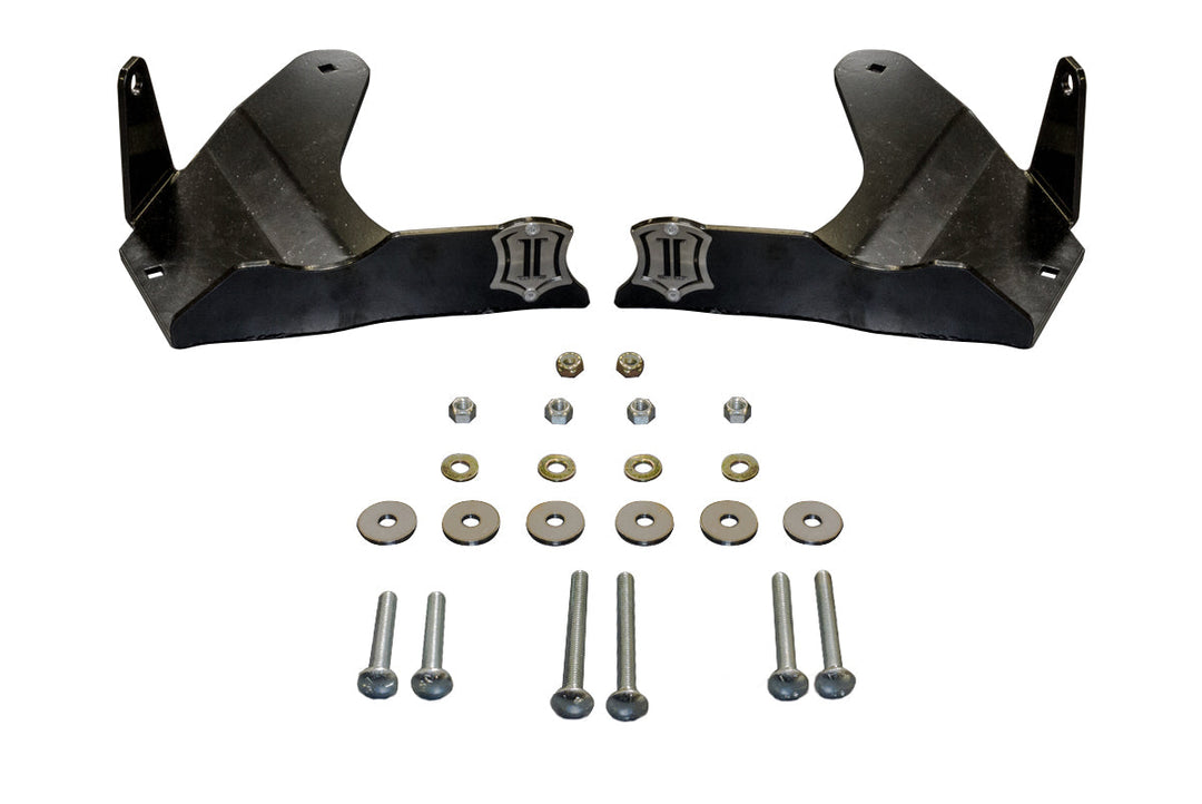 ICON 2007-2009 Toyota FJ Cruiser/2003-2009 4Runner/2005-2015 Tacoma Lower Control Arm Skid Plate Kit