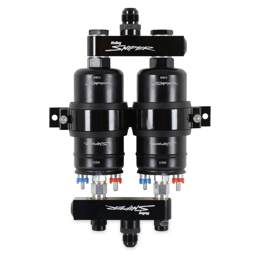 Holley Sniper 3.5 GPM Twin Pump and Manifold Kit | SKU 12-270