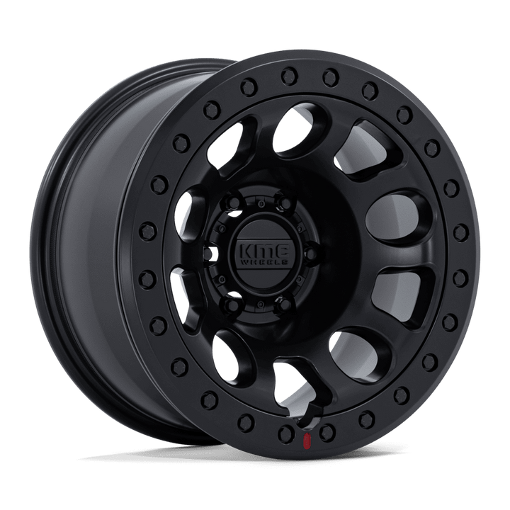 KMC KM241 E25 Beadlock Wheel - Blackout
