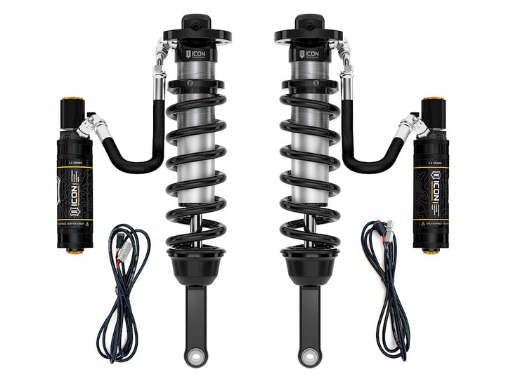 ICON 2010-2024 Toyota 4Runner 0-3.5" Lift VS 2.5 Ext Travel Coilover Kit Remote Res w/CDEV