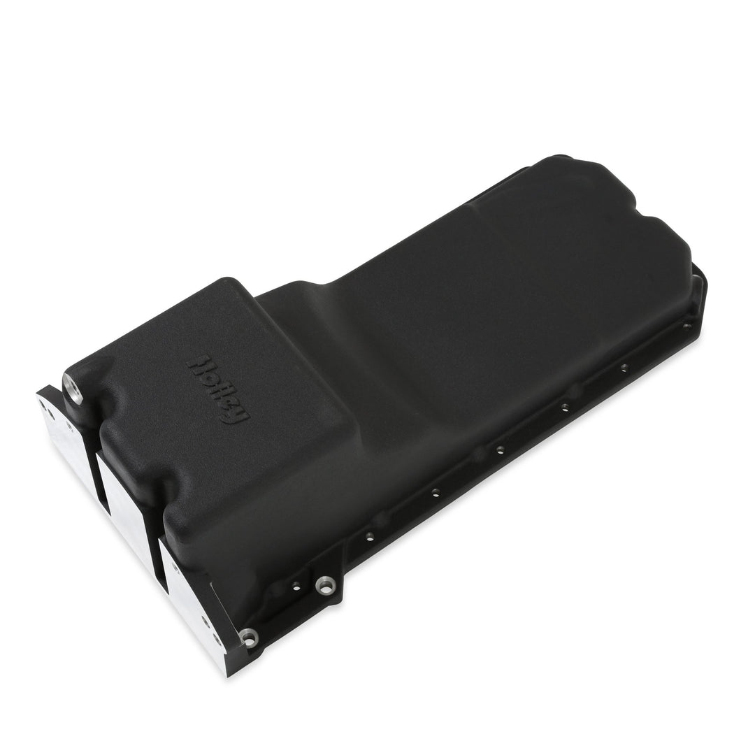 Holley Gen III Hemi Swap Oil Pan - Black | SKU 302-63BK