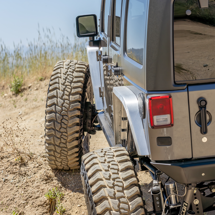 Savvy Rear Ultra High Line Fenders (Aluminum) - 2007-2018 Jeep JK/JKU
