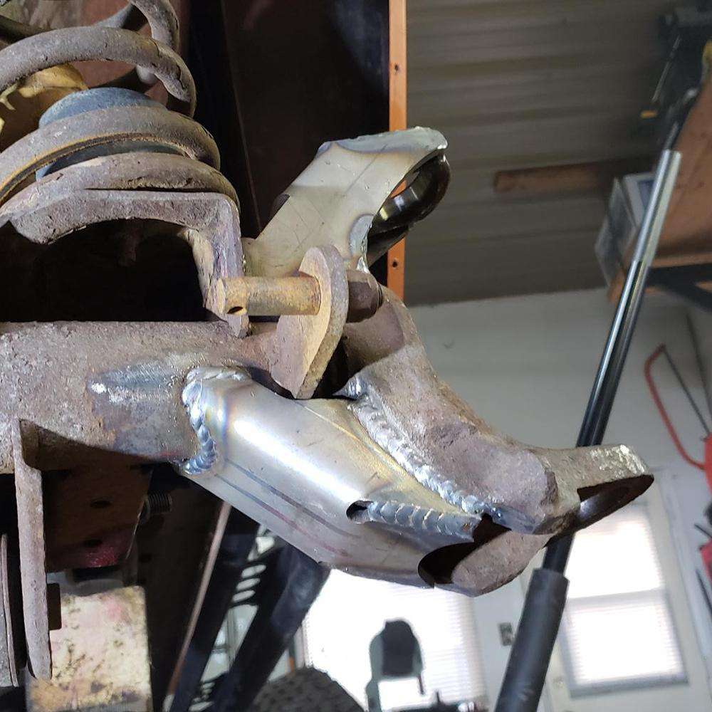 TMR Customs Jeep JK Inner C/Knuckle Gussets - FORMED
