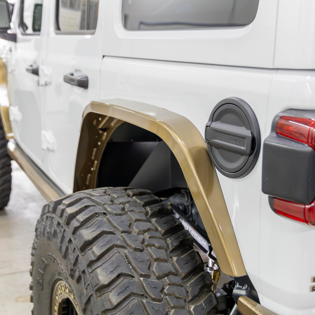Savvy Rear Ultra Highline Fenders (Aluminum) - 2018-2026 Jeep JL/JLU