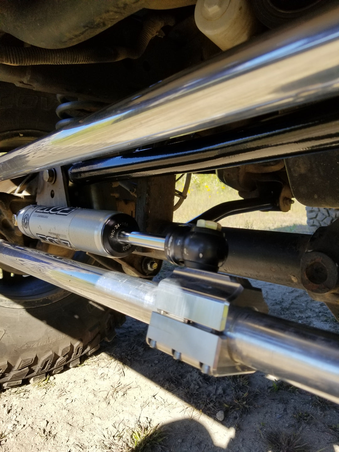 TMR Customs Jeep JK HD RAISED Front Track Bar Bracket