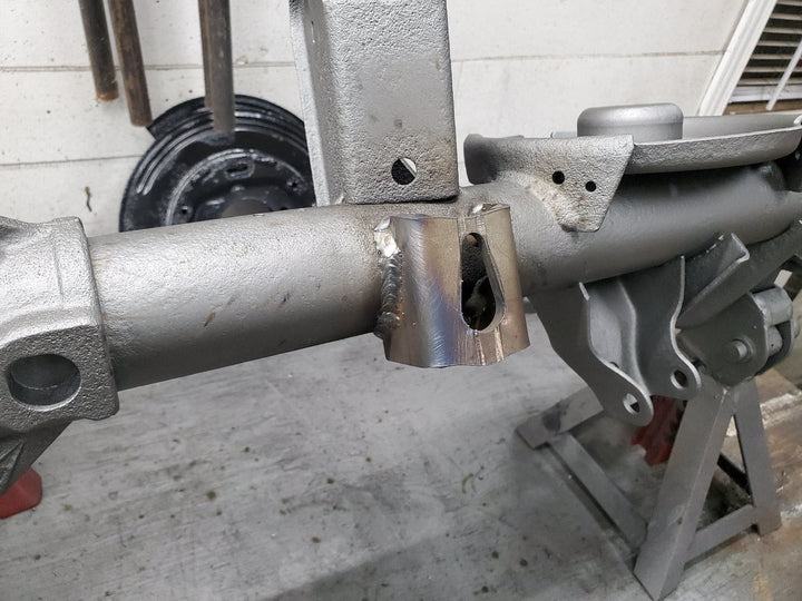 TMR Customs Ratchet strap tie-down - Axle Bracket