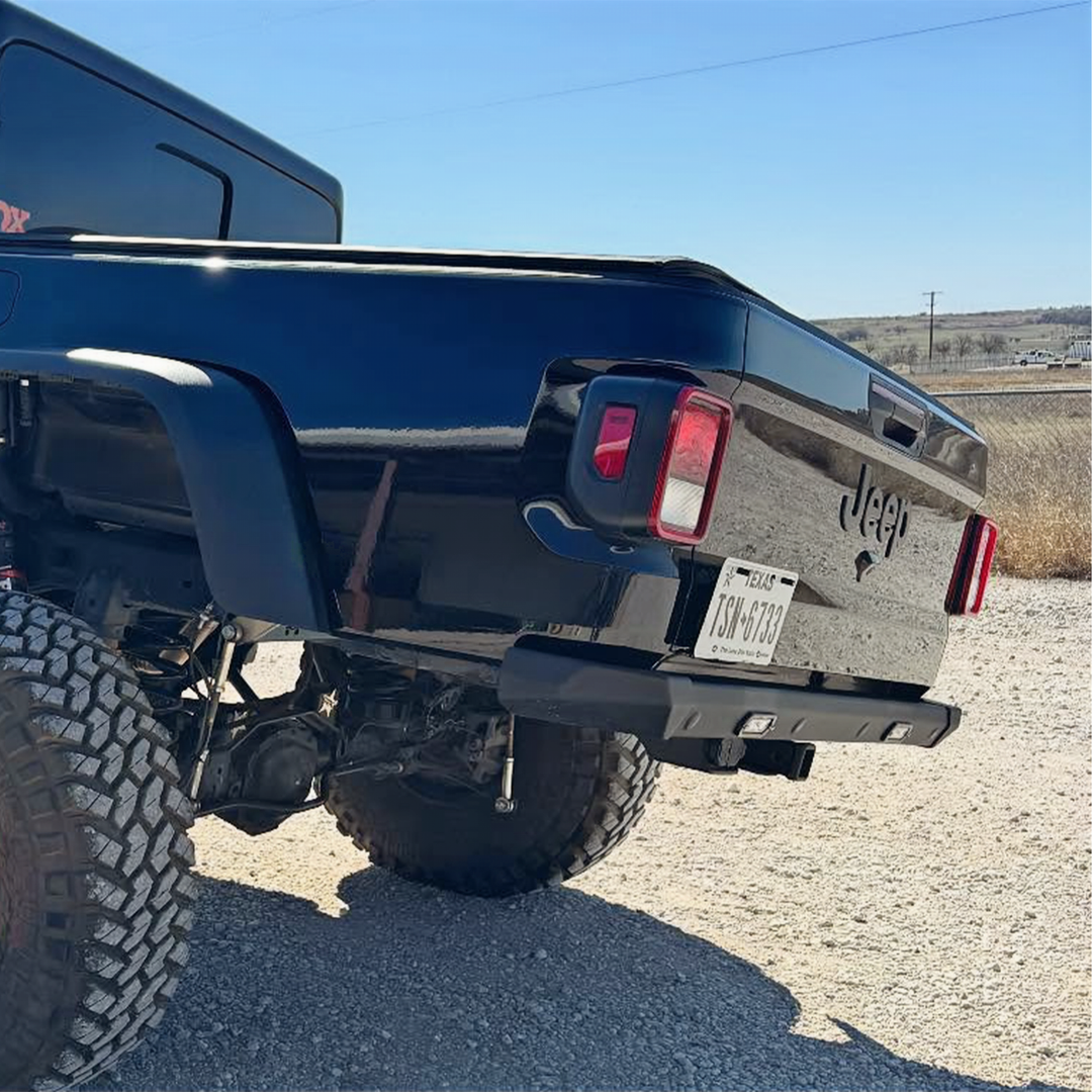 Savvy Rear Bumper (Legacy OG High Clearance Aluminum) - 2020-2026 Jeep JT