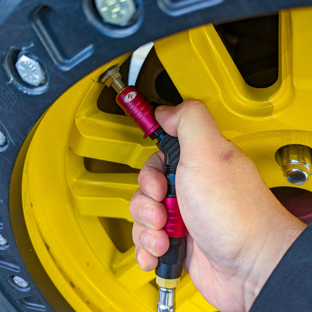 HiPPO3 - Hi-Pressure Push-On Tire Chuck v3 (1000 psi WP)