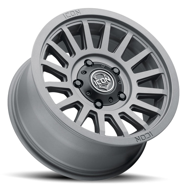 ICON Alloys Recon SLX Charcoal 18x9 6x5.5 40mm Offset 6.6" BS (3618909066CH)