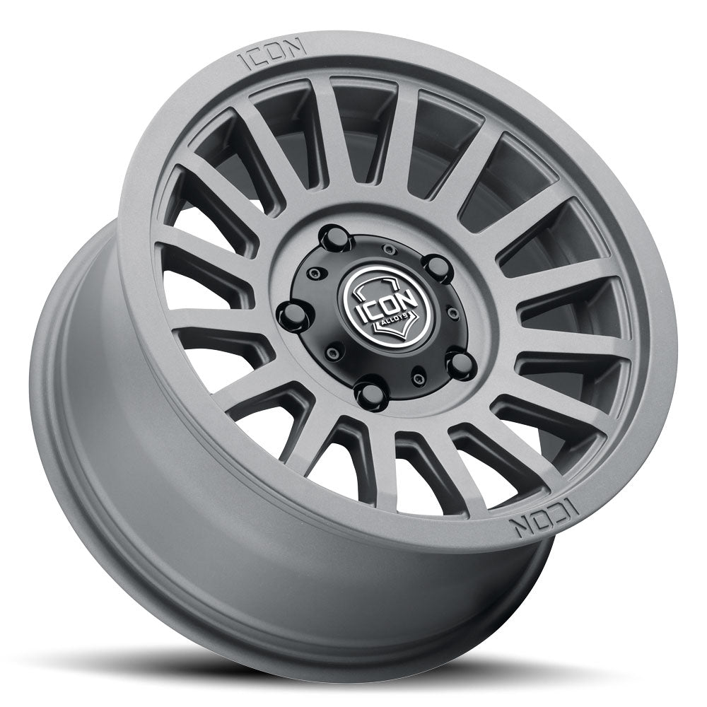 ICON Alloys Recon SLX Charcoal 18x9 5x150 25mm Offset 6" BS (3618905560CH)