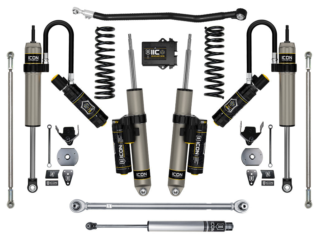ICON 2014-2026 Ram 2500 4WD Diesel OEM Air Spring Rear 4.5" Lift Stage 5 Suspension System